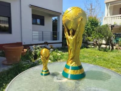 Copa del mundo - Tamaño real