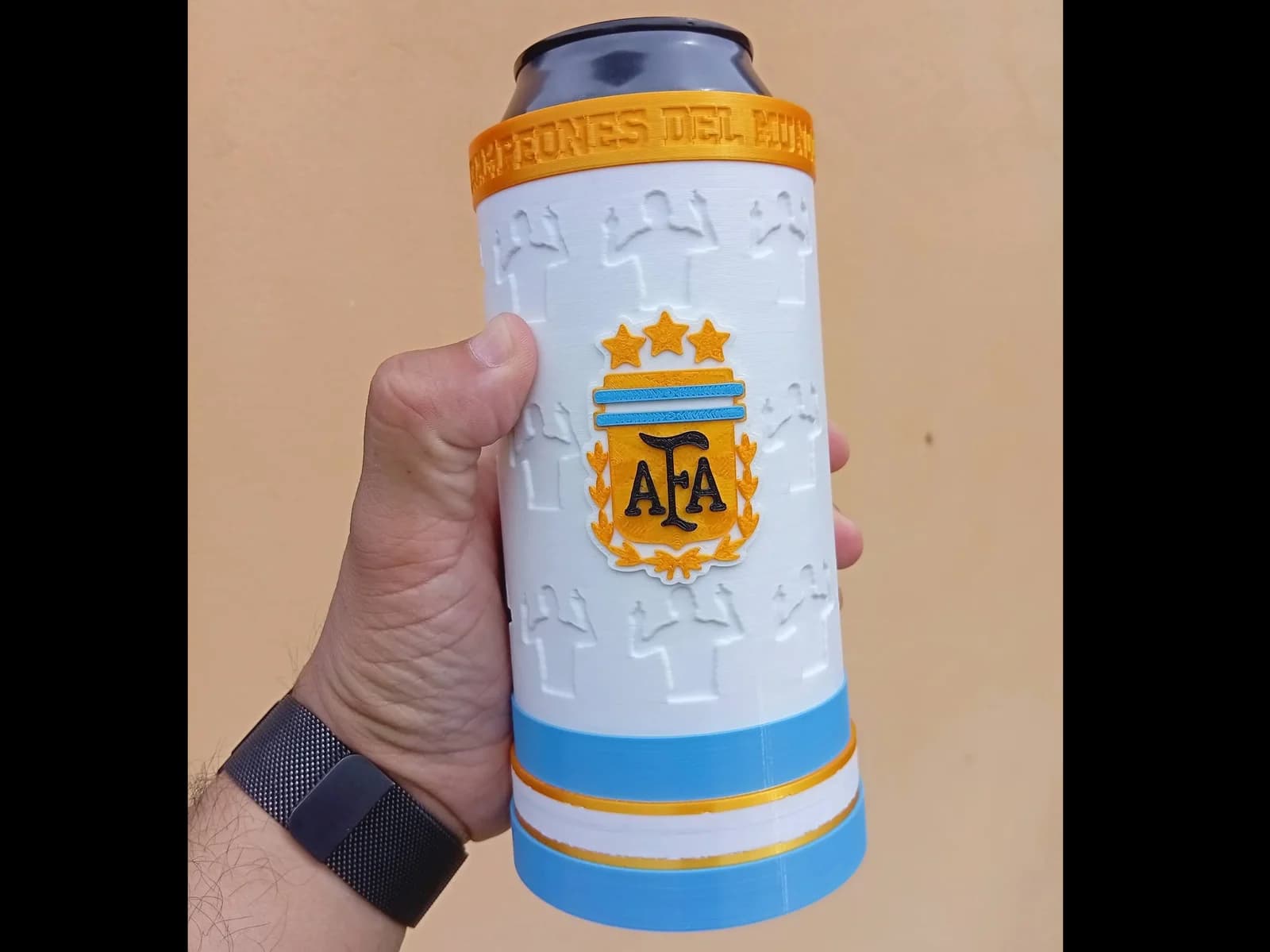 Soporte para lata Messi 473 ml — vista principal
