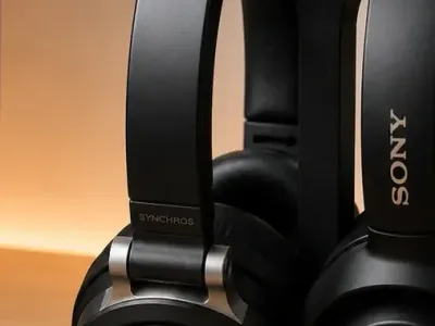 Soporte para auriculares de doble cabezal