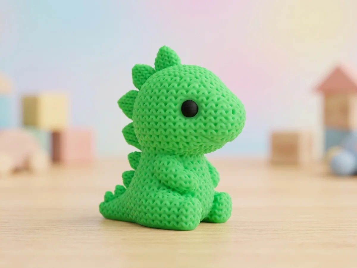 Knitted Stegosaurus Dinosaur — vista principal