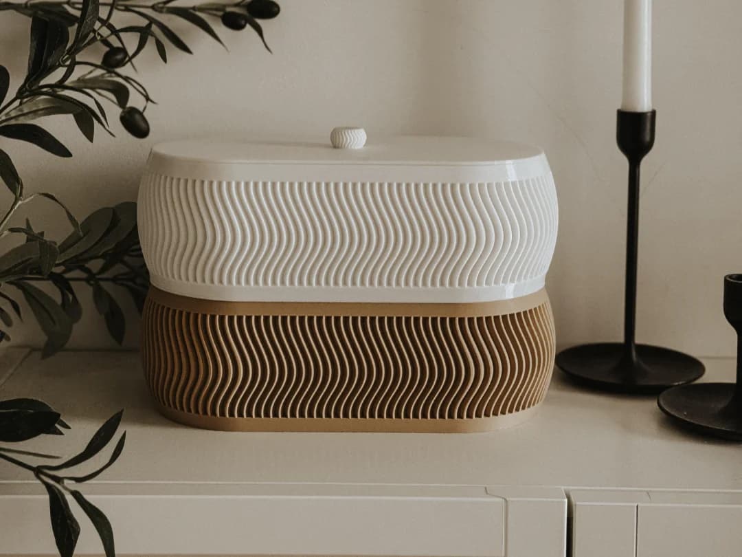 Organizador Moderno Apilable con Tapa - imagen 1