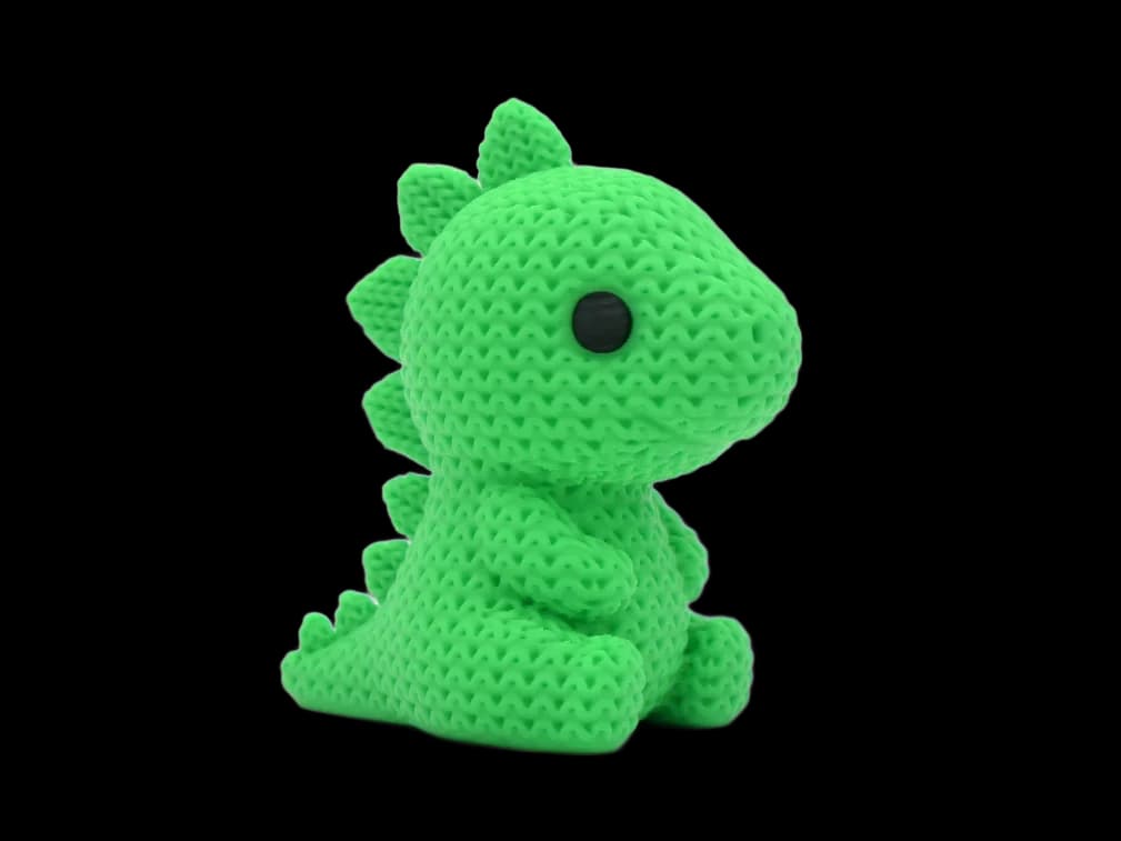 Knitted Stegosaurus Dinosaur - imagen 1